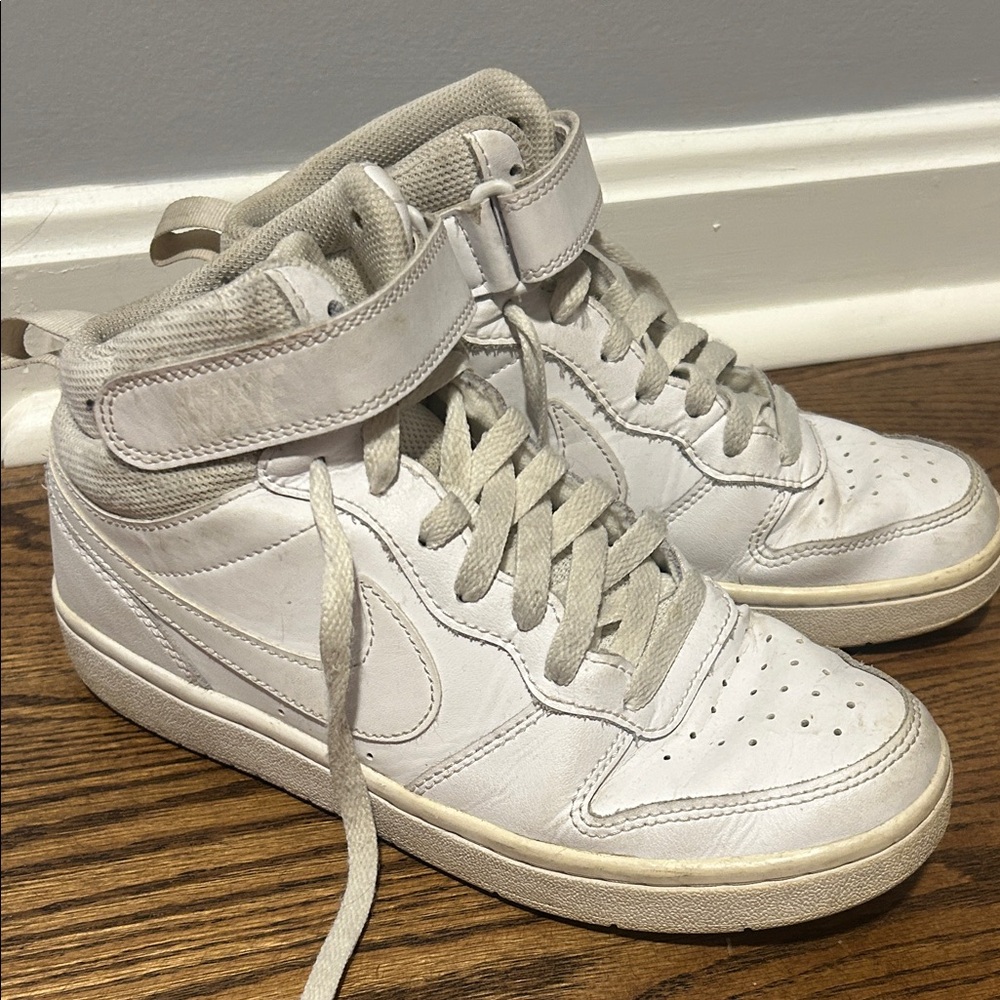Nike White Basketball Sneakers